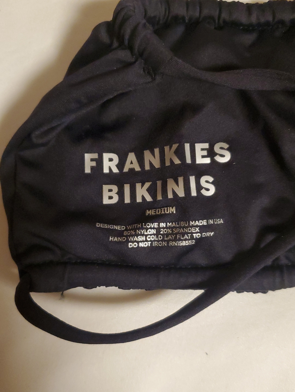 Frankie's Bikinis Swimsuit Bikini Top Med